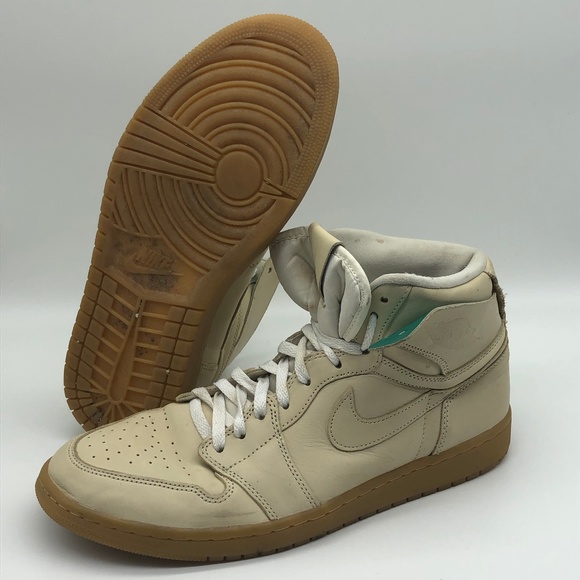 Jordan Shoes Jordan Retro N7 Mens Size 125 Cream High Top Lace Up